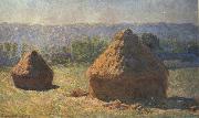 Claude Monet Haystacks Sweden oil painting artist